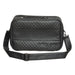 PU Leathere Fabric Talit 23*36 cm with Handle- Black