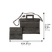 Leatherette Talit & Tefilin Set 38*33 cm - Black