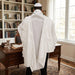 Talit Mofet Size 60 140*185 cm with Silver Stripes