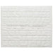 Leatherette Challah Cover 42x52 cm - White