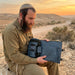 Leatherette Thermal Tefillin & Tallit Protective Case "Tik-taf" 22 cm- D.blue - Dark Blue