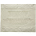 Leatherette Challah Cover 42*52 cm - White