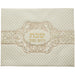 Leatherette Challah Cover 42*52 cm with Embossed Logo - White