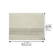 Leatherette Challah Cover 42x52 cm with Embossed Logo - White