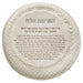 Leatherette "Hafrashat Challah" Blessings- White 40 cm