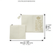 Leatherette Tallit - Tefillin Set 36*29 cm White with Embossed Letters