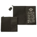 Leatherette Tallit - Tefillin Set 36*29 cm Black with Embossed Letters