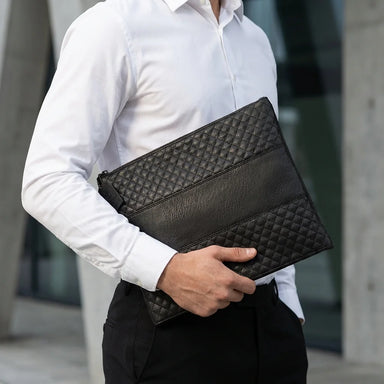 Leatherette Tallit Bag Black 36*29 cm