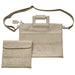 Leatherette Talit - Tefilin Set 36*29 cm with Bold Embroidery - Gray
