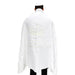 Talit Mofet Size 60 140*185 cm with Silver Stripes - with Embroidery