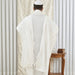 Talit Mofet Size 60 140*185 cm with Silver Stripes