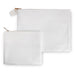 Leatherette Tallit - Tefillin Set 36*30 cm - White