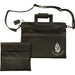 PU Leathere Fabric Talit & Tefilin Set 38*31 cm with Handles&embossed Logo - Black