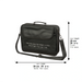 PU Leathere Fabric Talit 43*36 cm with Handle- Black with Embossed Letters