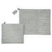 Leatherette Gray Tallit - Tefillin Set 36*29 cm with Bold Letters