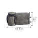 Leatherette Thermal Tefillin & Tallit Protective Case "Tik-taf" 22 cm- Black - Gray