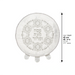 Satin Passover Cover 45 cm, with Embroidery - Silver