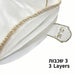 Satin Passover Cover 45 cm, with Embroidery - Silver
