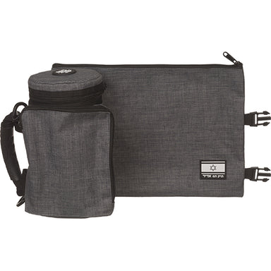 Dark Gray Teffilin Case"tik-taf" 23 cm