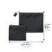 Leatherette Tallit - Tefillin Set 36*29 cm