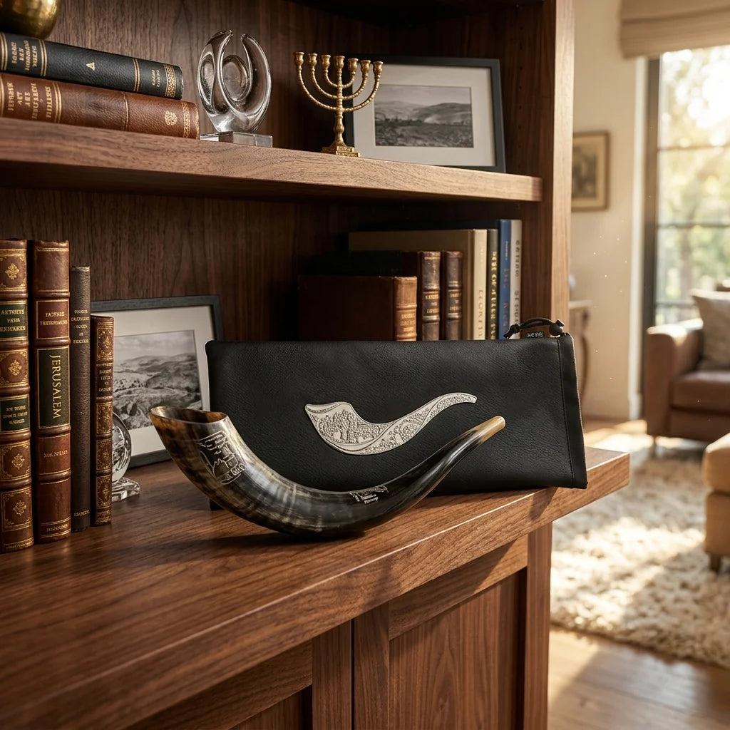 Leatherette Shofar Bag 20x42 cm