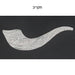 Leatherette Shofar Bag 20x42 cm