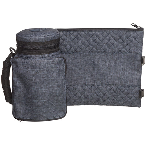 Leatherette Thermal Tefillin & Tallit Protective Case "Tik-taf" 22 cm