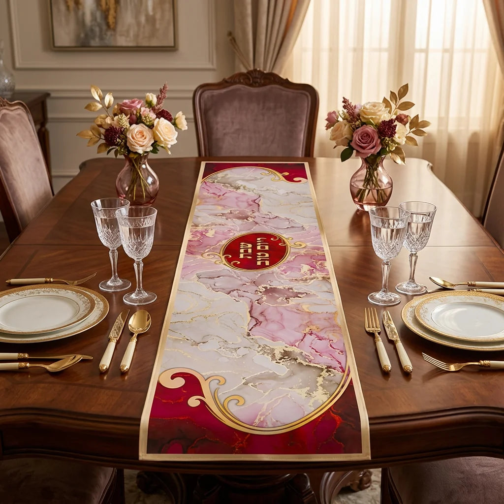 Fabric Thermal Insulation Runner for Tablecloth 30*120 cm - Brown
