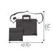 Leatherette Talit - Tefilin Set 36*29 cm with Embroidery