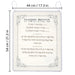 Leatherette Blessing for Tora 44*54 cm