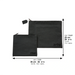 Leatherette Tallit - Tefillin Set 36*29 cm
