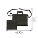 Leatherette Tallit & Tefillin Set 38*31 cm