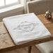 Pair of White Hand Towels 72*34 cm with Embroidery