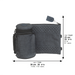 Leatherette Thermal Tefillin & Tallit Protective Case "Tik-taf" 22 cm - Black