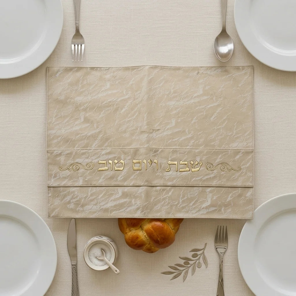 Leatherette Challah Cover 42x52 cm