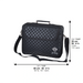 Leatherette Talis Bag "Crown" 43*36 cm - Black