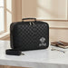 Leatherette Talis Bag "Crown" 23*36 cm - Black