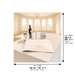 Elegant Fabric Tablecloth 140*280 cm