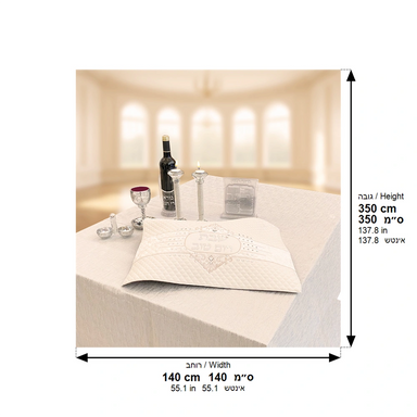 Elegant Fabric Tablecloth 140*350 cm