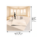 Elegant Fabric Tablecloth 140*450 cm