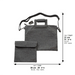 PU Leathere Fabric Talit & Tefilin Set 38*31 cm - with Embroidery