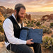 Leatherette Thermal Tefillin & Tallit Protective Case "Tik-taf" 22 cm - Black