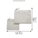Corduroy Fabric Tallit - Tefillin Set 36*29 cm with Embroidery