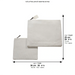 Corduroy Fabric Tallit - Tefillin Set 36*29 cm with Embroidery