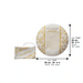 Leatherette "Hafrashat Challah" Blessings 40 cm