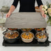 Leatherette Hot Plate Cover 70x80 cm