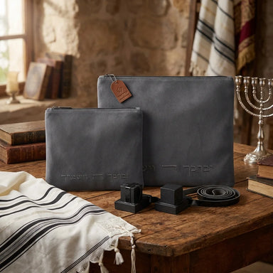 Velvet Tallit-tefillin Set 36*29 cm