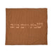 Fabric Hot Plate Cover 80*70 cm - Brown