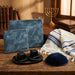 Leatherette Talit - Tefilin Set 36*29 cm with Embroidery