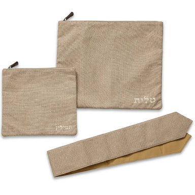 Set Tallit Tefillin and Atara Linen 36*29cm